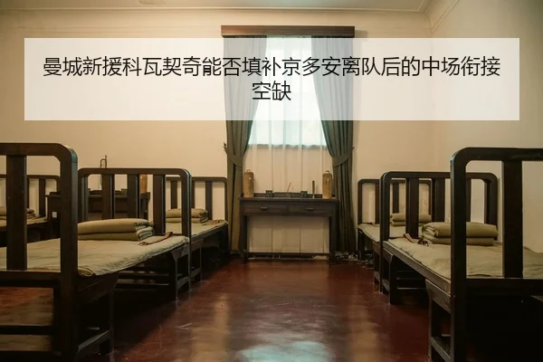 曼城新援科瓦契奇能否填补京多安离队后的中场衔接空缺